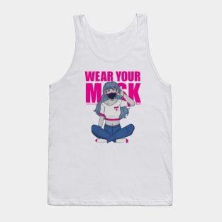 Wear Your Mask (plz) Tank Top